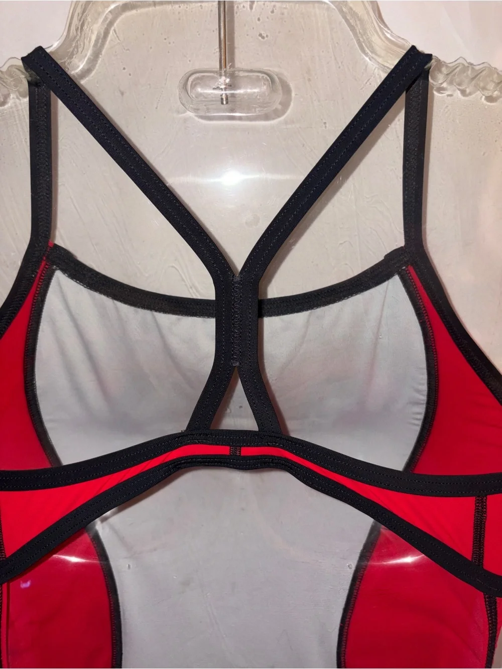 Speedo PowerPlus Splint Freeback One-Piece Swimwear; Women’s Size 8/34